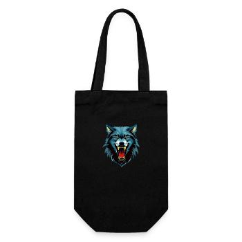 Loup - Sac à bouteille - noir - Devant