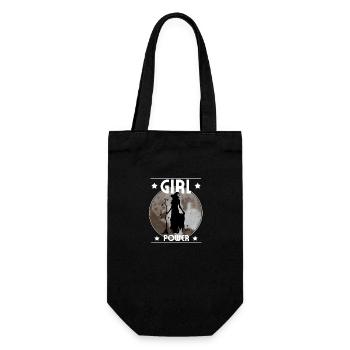 Sorcière Girl Power Lune Nuit - Sac à bouteille - noir - Devant