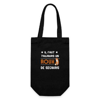 Il faut toujours un Roux de secours - Sac à bouteille - noir - Devant
