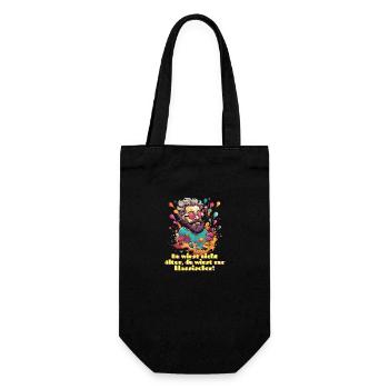 Geburtstag T-Shirt Männer Vintage Retro - Geschenkbeutel für Flaschen - Schwarz - Vorne