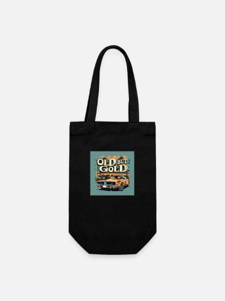 Vieux mais doré - Sac à bouteille - noir