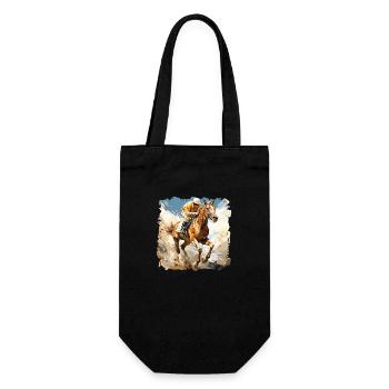 Les courses hippiques, c’est une question de passion - Sac à bouteille - noir - Devant