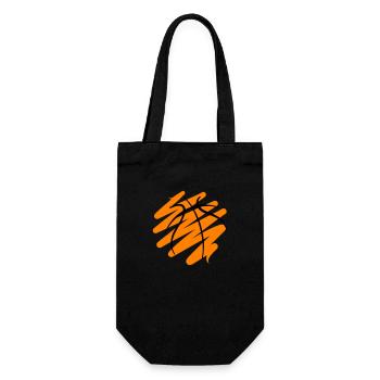 Basketball 64 - Geschenkbeutel für Flaschen - Schwarz - Vorne