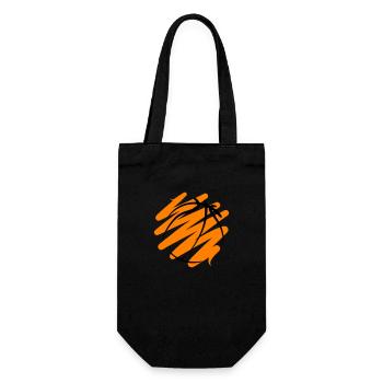 Basketball 60 - Geschenkbeutel für Flaschen - Schwarz - Vorne