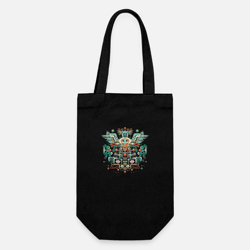 Misticisme aztèque - Sac à bouteille - noir