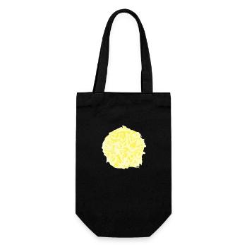 Hypothetical rupture of a bubble v.T-shirt - Gift Bag for Bottles - black - Front