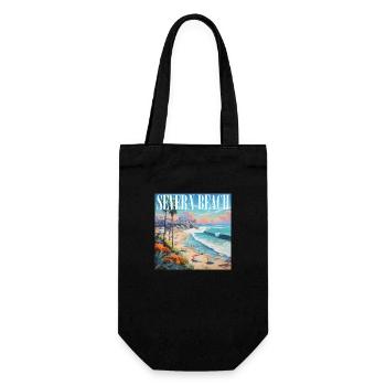 Severn Beach - Gift Bag for Bottles - black - Front