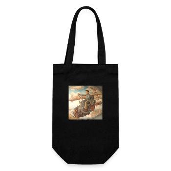 Diego Flying Machine - Gift Bag for Bottles - black - Front