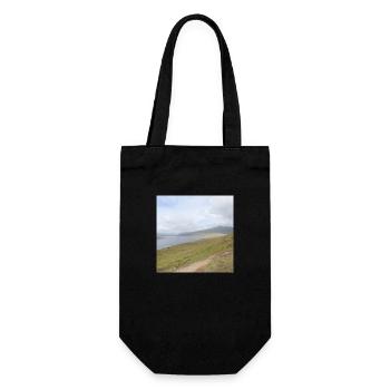 Iceland - Gift Bag for Bottles - black - Front