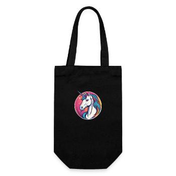 Licorne - Sac à bouteille - noir - Devant