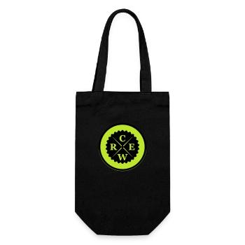 crew - Gift Bag for Bottles - black - Front