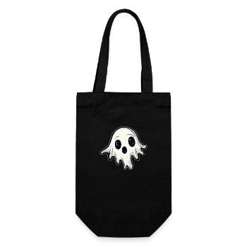 Halloween Ghost 2023 - Gift Bag for Bottles - black - Front