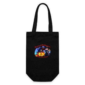 Children's Carnival, Adorable Halloween Delights - Gift Bag for Bottles - black - Front