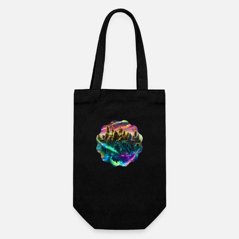 Paysage - Sac à bouteille - noir