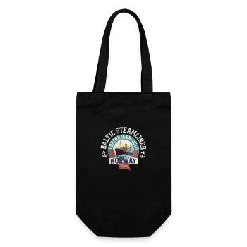 Baltic Steamliner Oslo Norway - Gift Bag for Bottles - black - Front