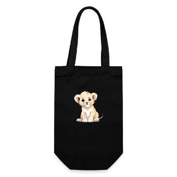 Lopi le bébé lion - Sac à bouteille - noir - Devant