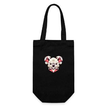 Koala // koala - Geschenkbeutel für Flaschen - Schwarz - Vorne