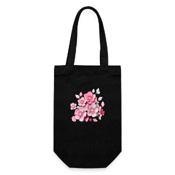 fleurs Hippie soul Groovy Summer time peace love - Sac à bouteille - noir - Devant