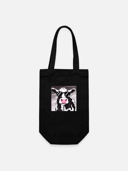 Vache fraîche - Sac à bouteille - noir