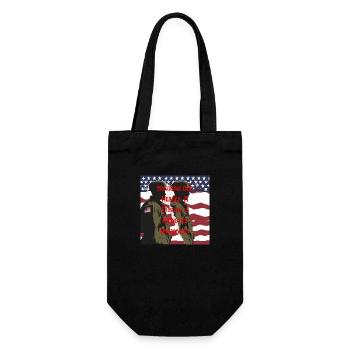 Veteranen, Veteranen, Waffenstillstand. - Geschenkbeutel für Flaschen - Schwarz - Vorne