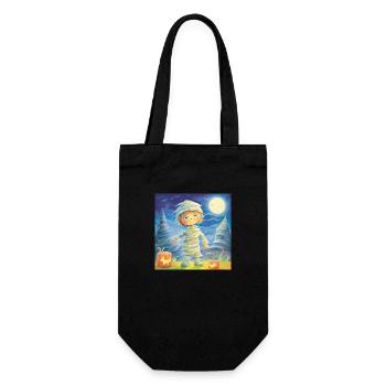 Momie pastel à Halloween - Sac à bouteille - noir - Devant