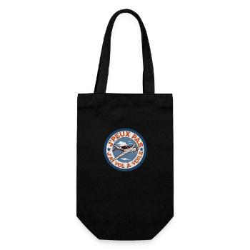 J peux pas j ai vol à voile - Sac à bouteille - noir - Devant