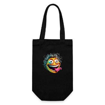 Grimace mentalement déséquilibrée XX - Sac à bouteille - noir - Devant