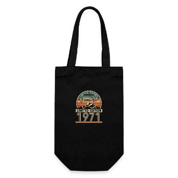 1971 - Gift Bag for Bottles - black - Front