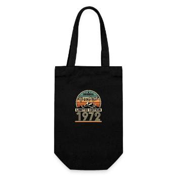 1972 - Gift Bag for Bottles - black - Front