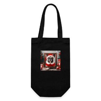 Bully Christmas - Gift Bag for Bottles - black - Front
