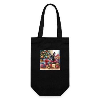 Noël d’intimidation - Sac à bouteille - noir - Devant