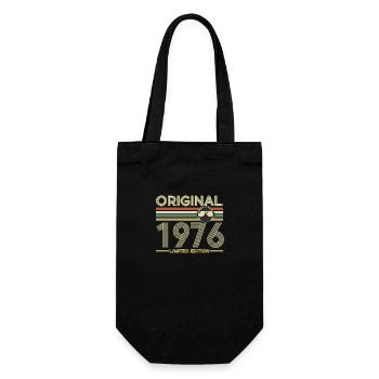 1976 - Gift Bag for Bottles - black - Front