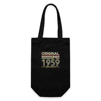 1959 - Gift Bag for Bottles - black - Front