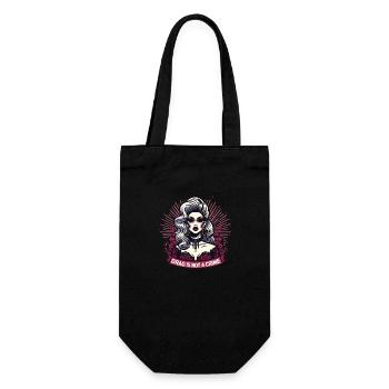 Exclusive Drag Culture and Drag Queen Inspired - Gift Bag for Bottles - black - Front