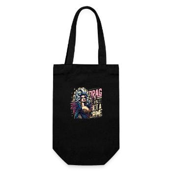 Exclusive Drag Culture and Drag Queen Inspired - Gift Bag for Bottles - black - Front