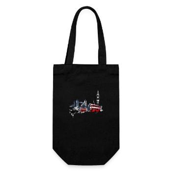 Londres, la capitale vibrante - Sac à bouteille - noir - Devant