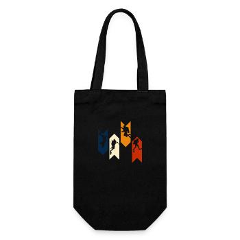 Plongée sous-marine rétro vintage - idée cadeau - Sac à bouteille - noir - Devant