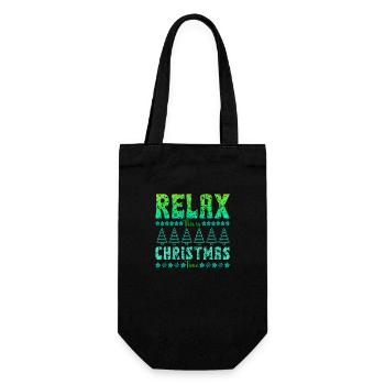 Noël Noël père Noël nicolas coquine - Sac à bouteille - noir - Devant