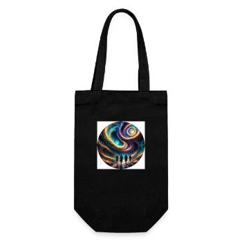 future - Gift Bag for Bottles - black - Front