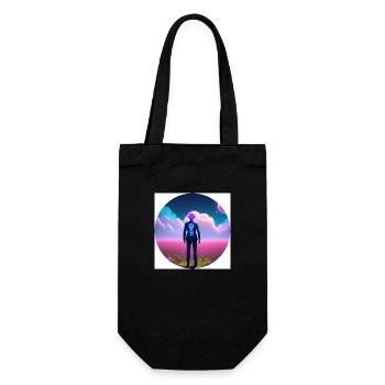 Future - Gift Bag for Bottles - black - Front
