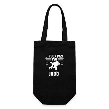 J'Peux Pas J'ai Judo Cadeau Pour Judoka - Sac à bouteille - noir - Devant