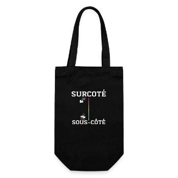 Réunion vs Sieste - Sac à bouteille - noir - Devant