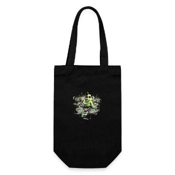 Bird Color Drone - Gift Bag for Bottles - black - Front