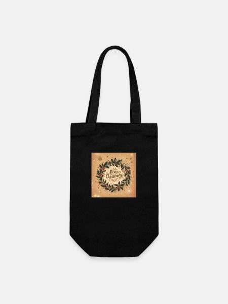 Se marier à Noël - Sac à bouteille - noir