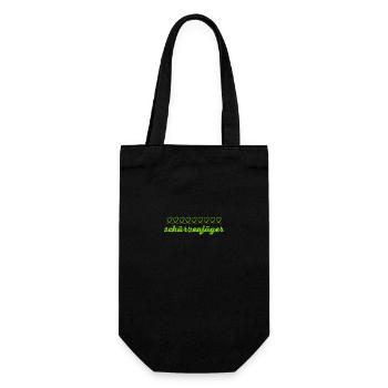 ich bin ein Schürzenjäger - Geschenkbeutel für Flaschen - Schwarz - Vorne