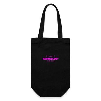 wie kann das sein? - Geschenkbeutel für Flaschen - Schwarz - Vorne