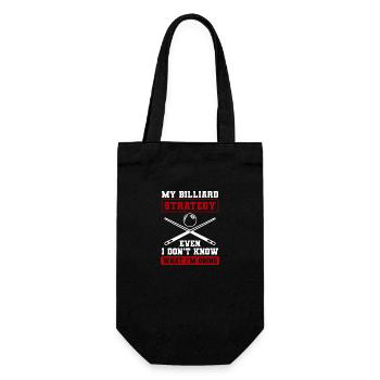 Billiards Training Cue Billiard Balls - Gift Bag for Bottles - black - Front