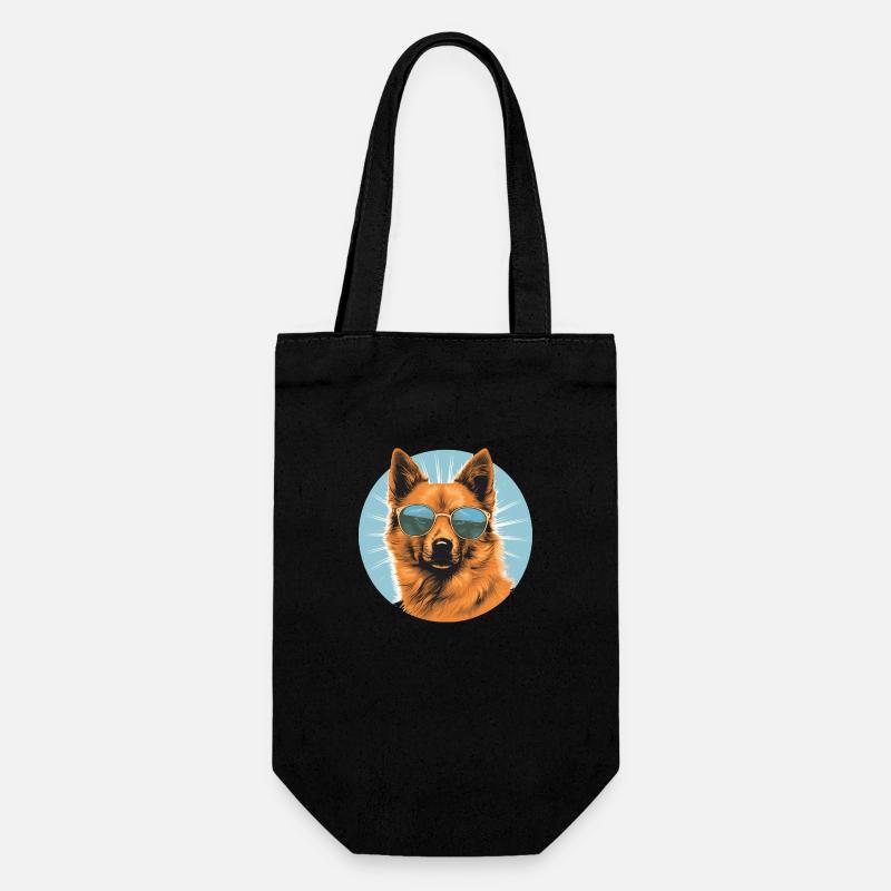 Spitz finlandais 2 - Sac à bouteille - noir