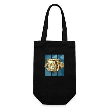 Poisson - Sac à bouteille - noir - Devant