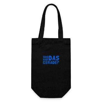 damit habe ich nicht gerechnet - Geschenkbeutel für Flaschen - Schwarz - Vorne